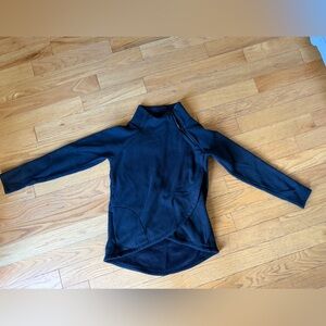 Athleta Black Long Sleeve Sweatshirt